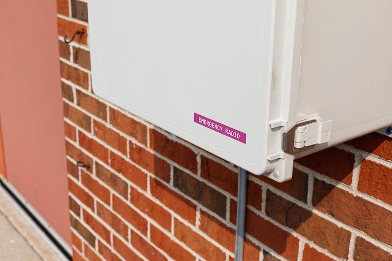 Brady Authentic (M21-750-595-PL) All-Weather Vinyl Label for Indoor/Outdoor ID, Lab and Equipment Labeling, White on Purple- For M210, M210-LAB, M211, BMP21-PLUS and BMP21-LAB Printers, .75" W, 21' L - Image 4